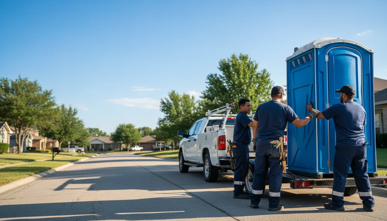 Portable Toilet Rental in Roxton, TX near me